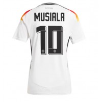 Fotbalové Dres Německo Jamal Musiala #10 Domácí ME 2024 Krátký Rukáv